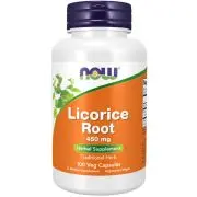 Now Foods, Radice di liquirizia, 450 mg, 100 capsule vegane