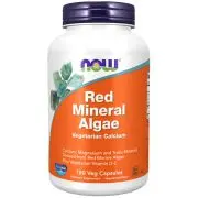 Now Foods, Alghe minerali rosse, 180 capsule vegetali