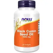 Now Foods, Olio di semi di cumino nero, 1000 mg, 60 capsule molli