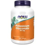Now Foods, Gluconato di potassio, 99 mg, 250 compresse vegetali