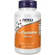 Now Foods, L-Cisteina, 500mg, 100 compresse