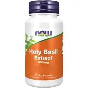 Now Foods, Estratto di basilico santo, 500 mg, 90 capsule vegetali