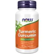 Now Foods, Curcumina di curcuma, 665 mg, 60 capsule