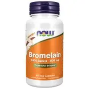 Now Foods, Bromelina, 500 mg, 60 capsule