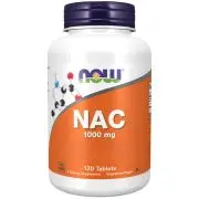 Now Foods, NAC (N-acetilcisteina), 1000mg, 120 compresse