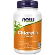 Now Foods, Clorella, 1000 mg, 120 compresse vegane