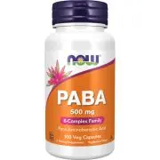 Now Foods, Paba, 500mg, 100 capsule