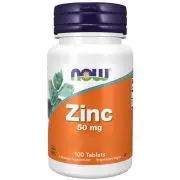 Now Foods, Zinco gluconato, 50 mg, 100 compresse