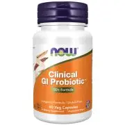 Now Foods, Gi Probiotico Clinico, 60 capsule vegetali