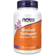 Now Foods, Collagene Biocell, 120 capsule