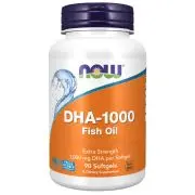 Now Foods, Olio di pesce DHA-1000, 90 capsule morbide