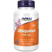 Now Foods, Ubiquinolo, 100 mg, 120 capsule molli