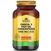 Sunshine Nutrition, Olio di pesce Omega 3, 100 mg, 100 capsule molli