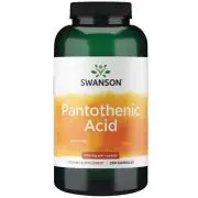 Swanson, Acido pantotenico, 500 mg, 250 capsule