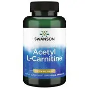 Swanson, Acetil L-Carnitina, 500mg, 100 capsule