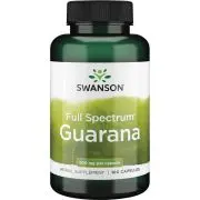 Swanson, Guaranà a spettro completo, 500 mg, 100 capsule