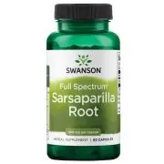Swanson, Radice di Sarsaparilla a spettro completo, 450 mg, 60 capsule