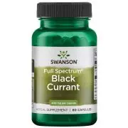 Swanson, Ribes nero a spettro completo, 400 mg, 60 capsule