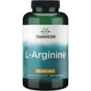 Swanson, L-Arginina, 500 mg, 200 capsule
