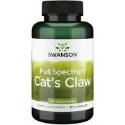 Swanson, Artiglio di gatto, 500 mg, 100 capsule