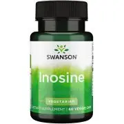 Swanson, Inosina, 500 mg, 60 capsule vegetali