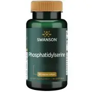 Swanson, Fosfatidilserina, 100 mg, 90 capsule molli