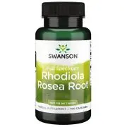 Swanson, Radice di Rhodiola Rosea a spettro completo, 400 mg, 100 capsule
