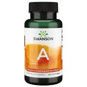 Swanson, Vitamina A, 10.000 UI, 250 capsule molli