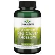 Swanson, Fiore di trifoglio rosso, 430 mg, 90 capsule