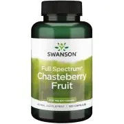 Swanson, Frutto dell'agnocasto a spettro completo, 400 mg, 120 capsule