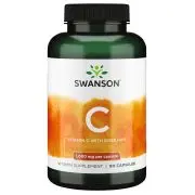 Swanson, C-1000 - Vitamina C con Rosa Canina, 1.000 mg, 90 capsule