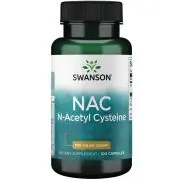 Swanson, NAC N-Acetilcisteina, 600 mg, 100 capsule