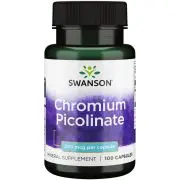 Swanson, Cromo picolinato, 200mcg, 100 capsule
