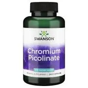 Swanson, Cromo picolinato, 200mcg, 200 capsule