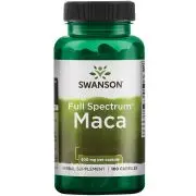 Swanson, Maca, 500mg, 100 capsule