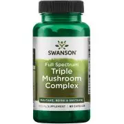 Swanson, Complesso triplo di funghi, 60 capsule