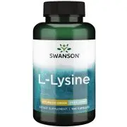 Swanson, L-Lisina, 500mg, 100 capsule