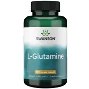 Swanson, L-Glutammina, 500mg, 100 capsule