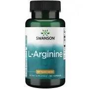 Swanson, L-Arginina, 500mg, 100 capsule