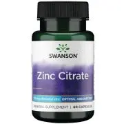 Swanson, Citrato di zinco, Depot 50 mg, 60 capsule