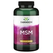 Swanson, MSM, 500 mg, 250 capsule
