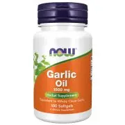 Now Foods, Olio di aglio, 1500 mg, 100 capsule molli