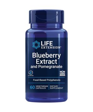 Life Extension, Estratto di mirtillo e melograno, 60 capsule